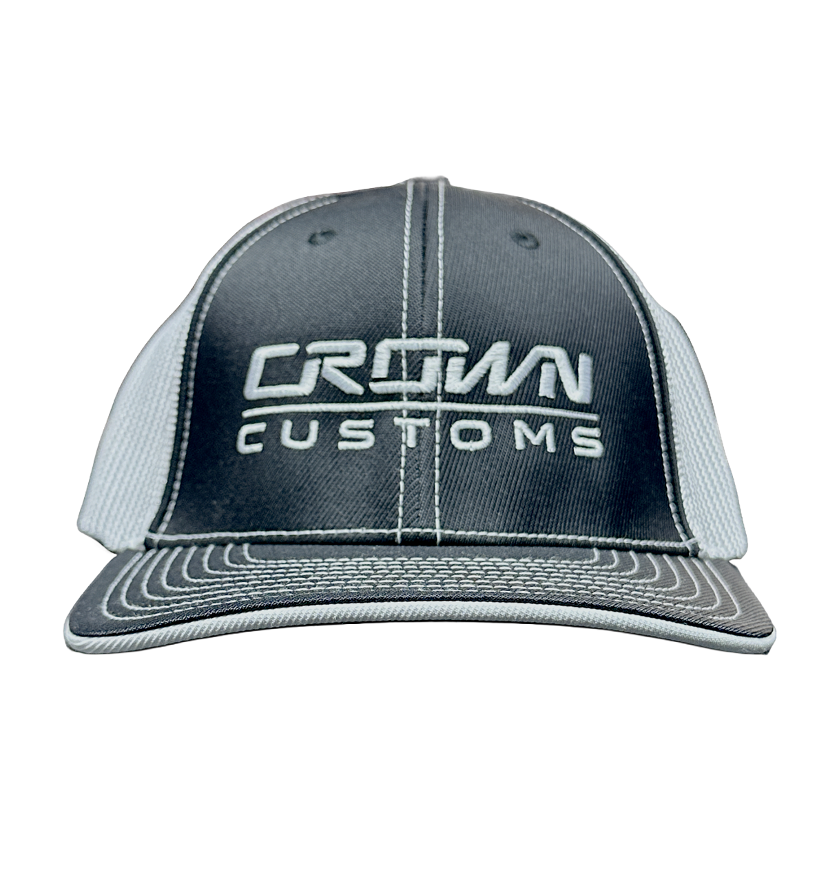 Crown Customs Mesh Fitted Hat