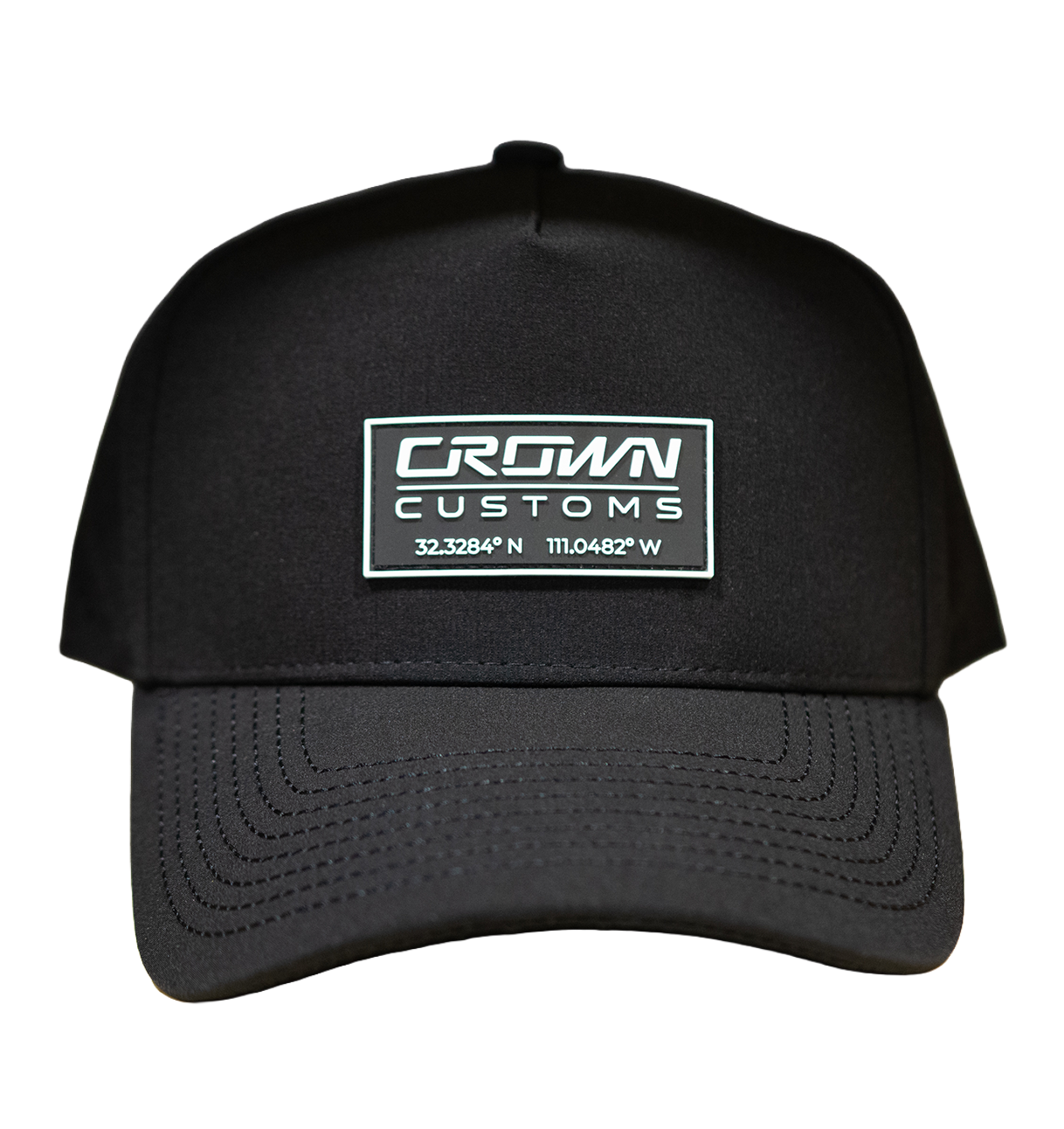 Crown Customs Waterproof Curved Bill Hat