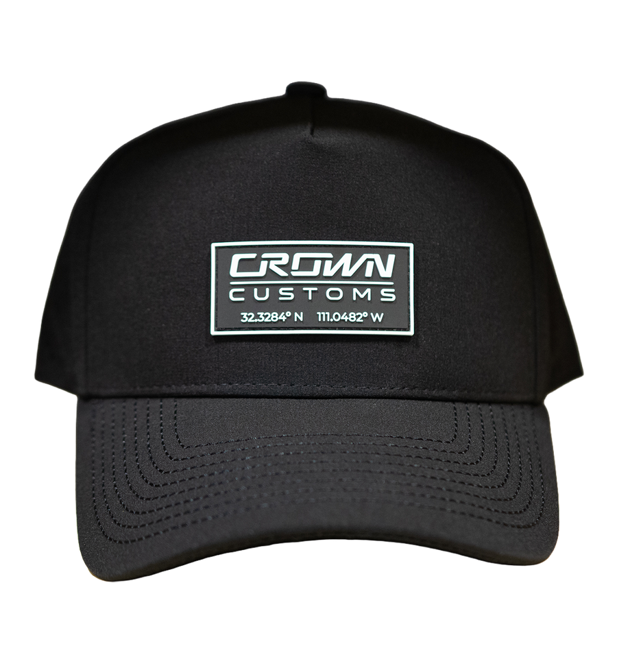 Crown Customs Waterproof Curved Bill Hat