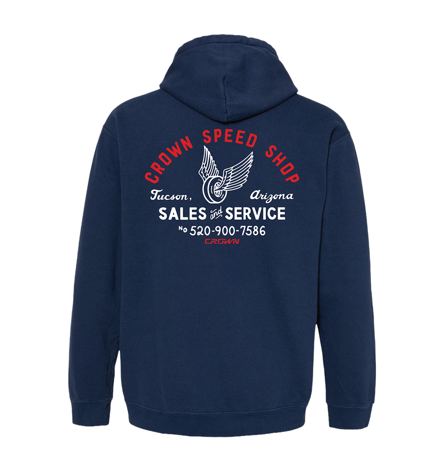 Crown Speed Shop Hoodie