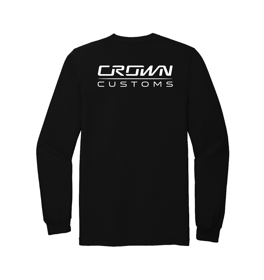 Crown Customs Logo Long Sleeve