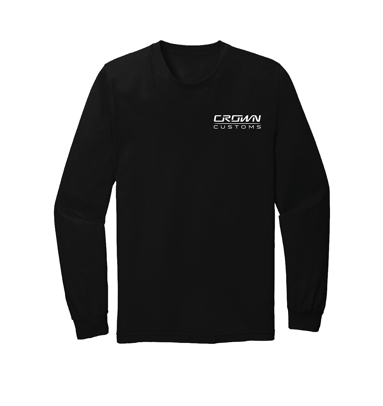 Crown Customs Logo Long Sleeve
