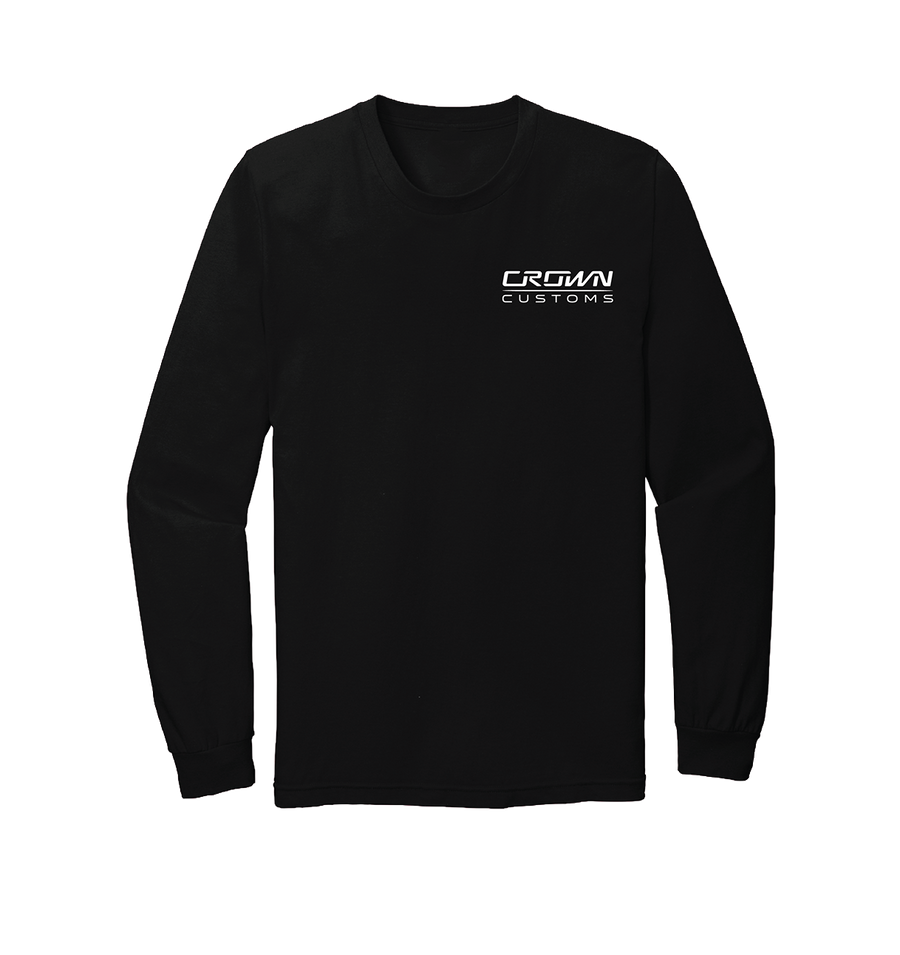 Crown Customs Logo Long Sleeve