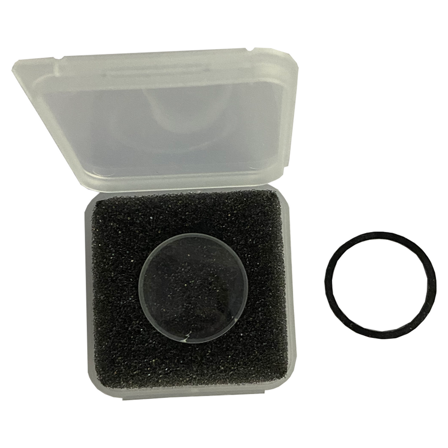 AiM replacement lens for SmartyCam bullet camera, glass lens in protective case with sealing O-ring