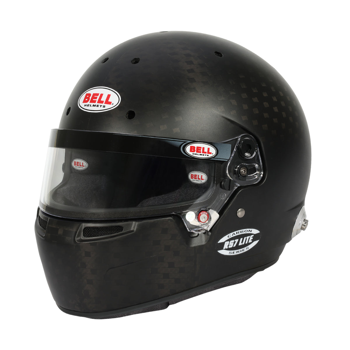 Bell RS7 Ultralite carbon racing helmet, official Bell product view 1