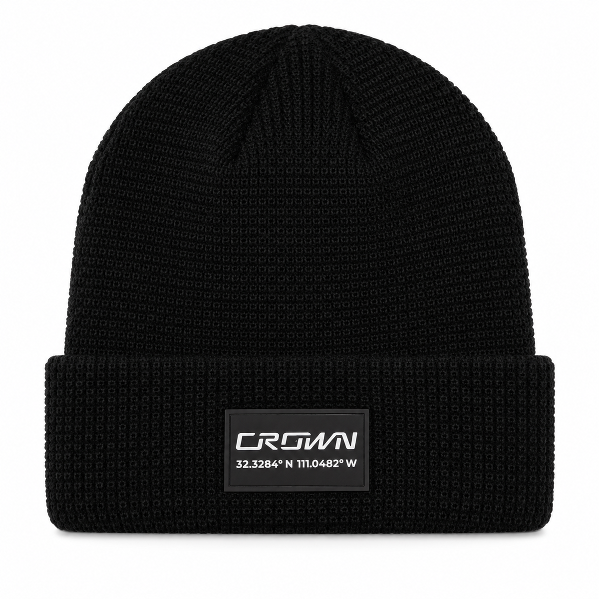 Crown Racing/Customs Waffle Knit Beanie