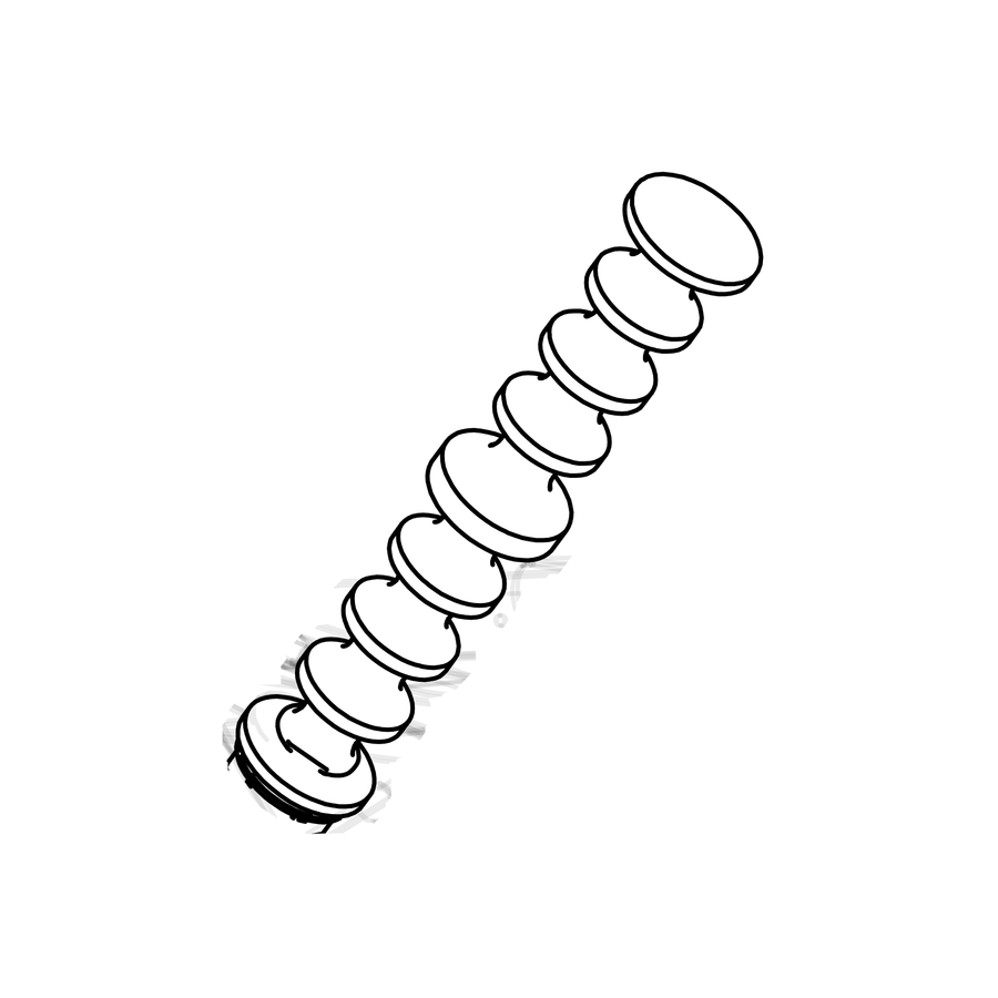AA0005 - Air Jack Lance, Radical parts catalogue drawing