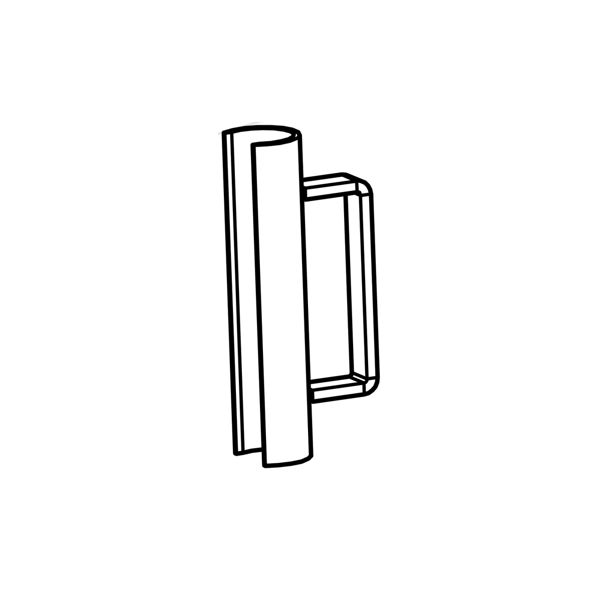 AA0037 - Air Jack Safety Clamp, Radical parts catalogue drawing