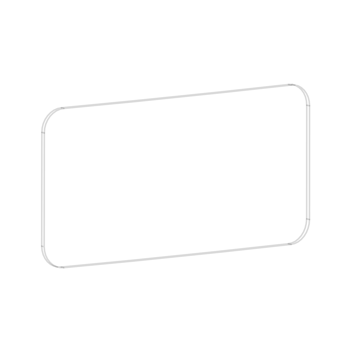AM0022 - Mirror Glass, Radical parts catalogue drawing