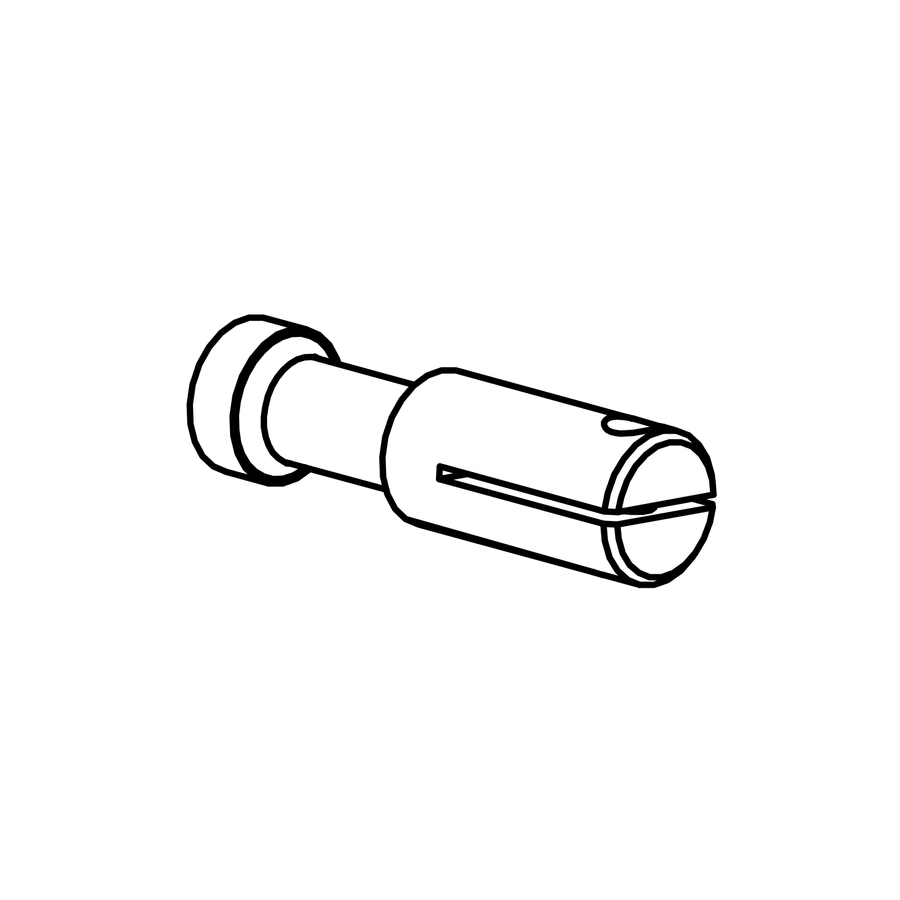 AM0023 - Mirror Stem, Radical parts catalogue drawing