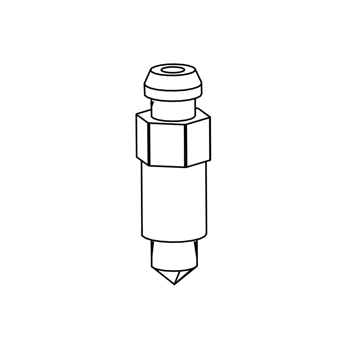 BM0015 - Clutch Slave Cyl Bleed Nipple, Radical parts catalogue drawing