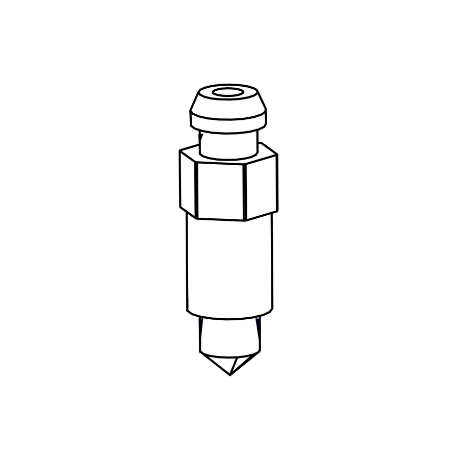 BM0015 - Clutch Slave Cyl Bleed Nipple, Radical parts catalogue drawing