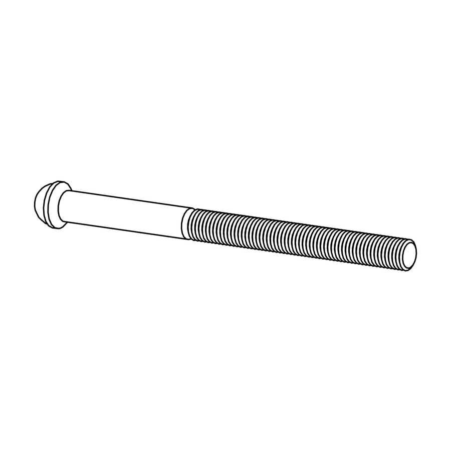 BM0090 - Clutch Cylinder Push Rod, Radical parts catalogue drawing