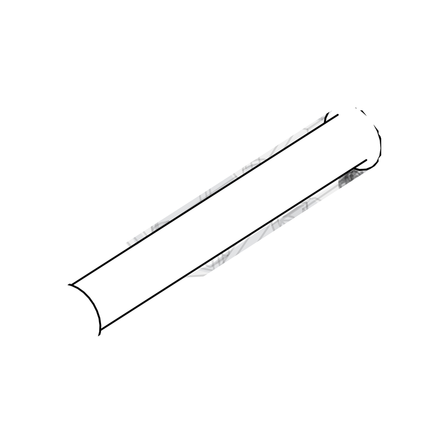 HA0055 - Cooling Pipe Straight, Radical parts catalogue drawing