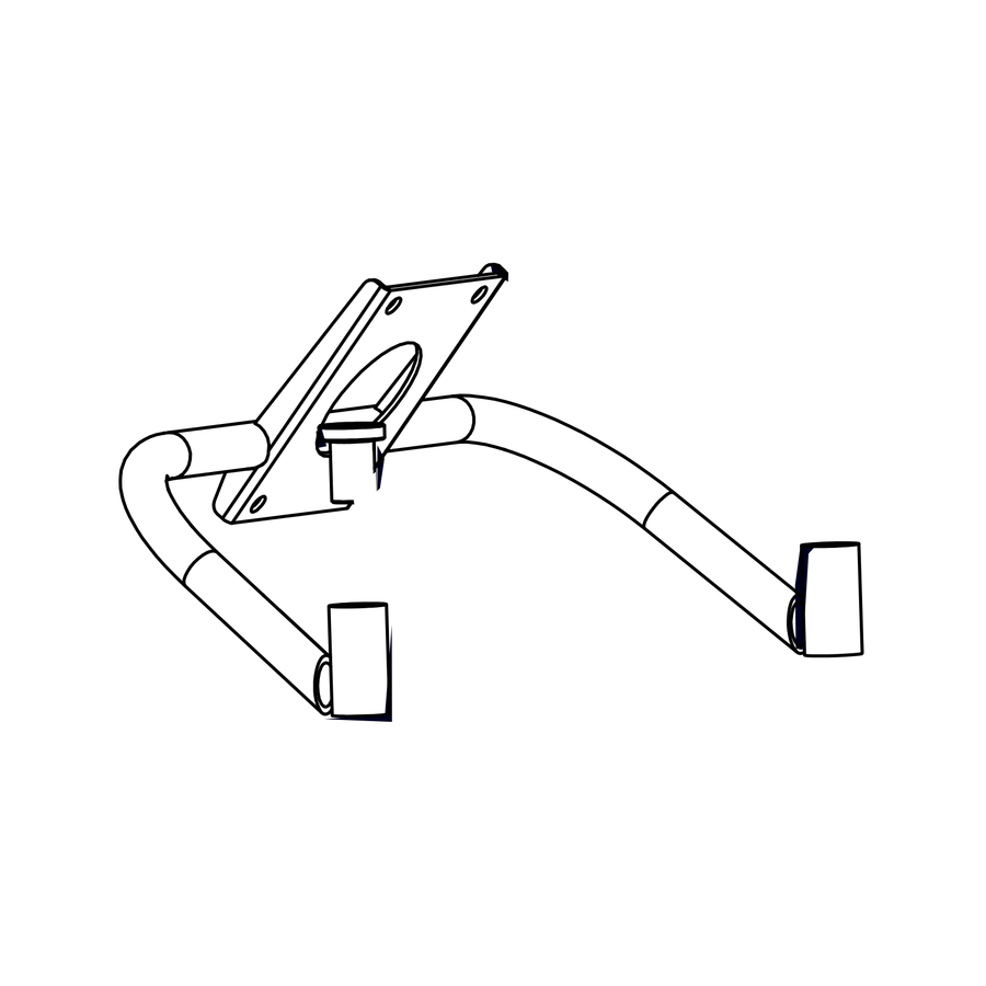 LE0005 - Coil Mtg Bracket, Radical parts catalogue drawing
