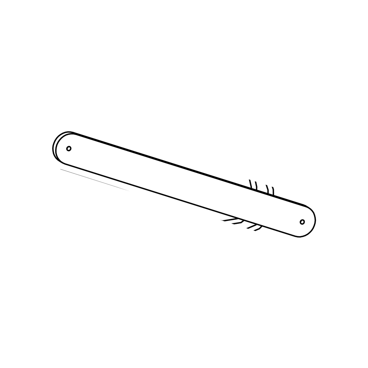 LL0131 - LED Rear light, Radical parts catalogue drawing