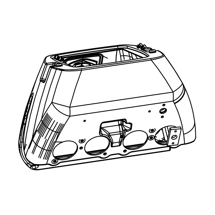 ME0057/C1 - Gen 3 Airbox Lower V2, Radical parts catalogue drawing