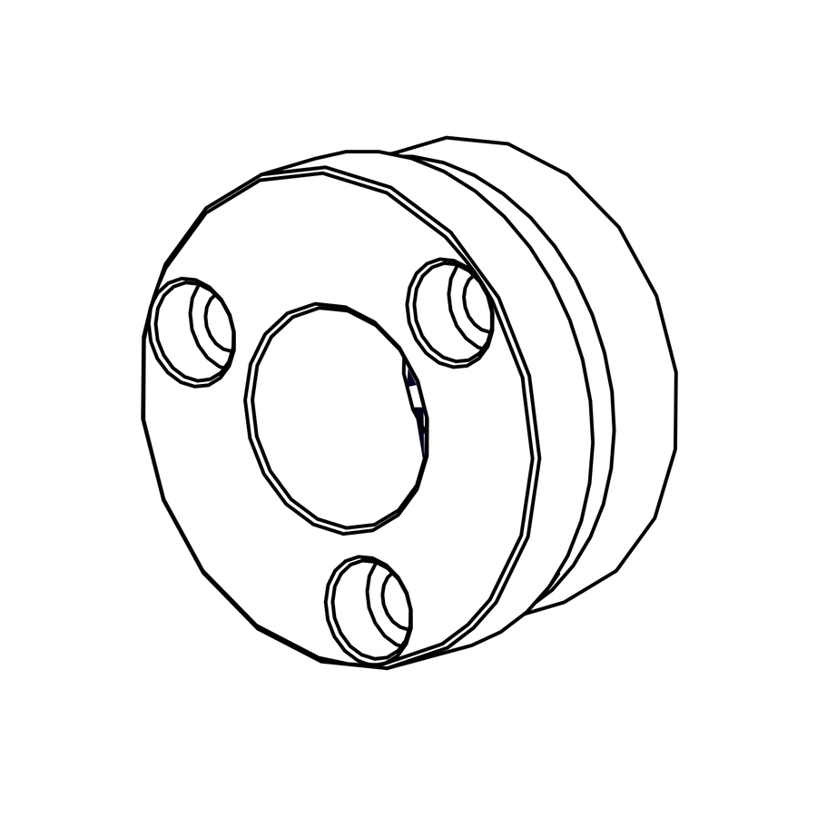 SC0001 - Column Top Bush, Radical parts catalogue drawing