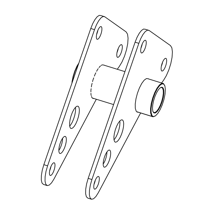 SN0025 - Rocking Arm Rear LH, Radical parts catalogue drawing