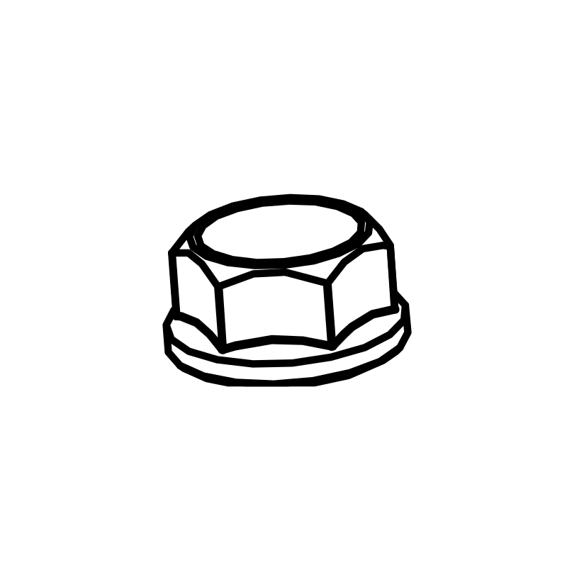 7I07/007 - 7/16" K Nut