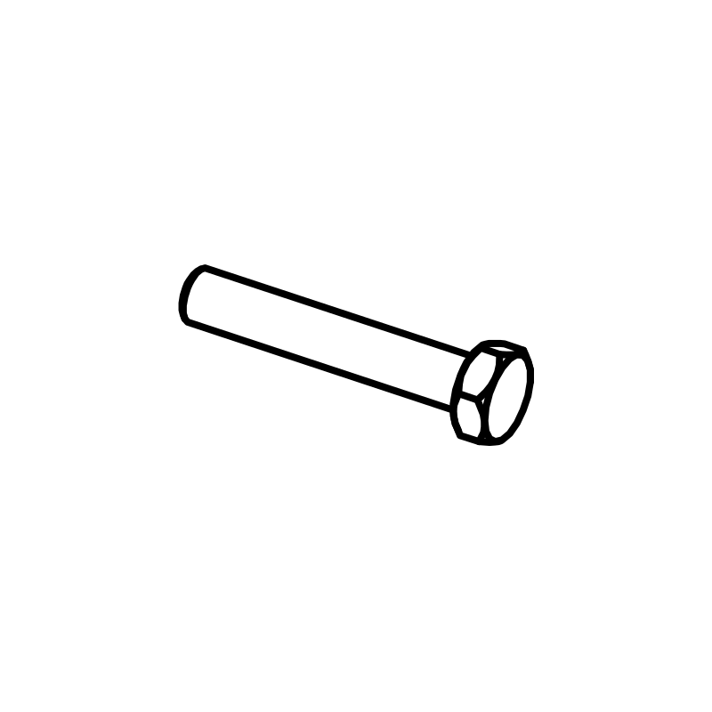 7M08/013 - M8 x 65 Hex Head Bolt BZP