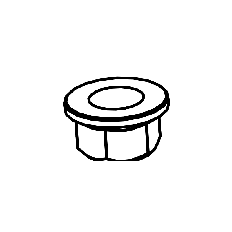 7M12/020 - M12 x 1.5 K Nut