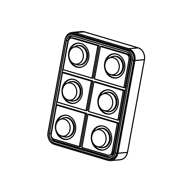 AD0204 - Aim 6 Button Key Pad