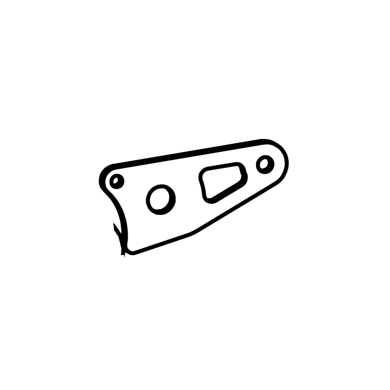 AD0231 - Upper Damper Pot Bracket SR3/10 XXR