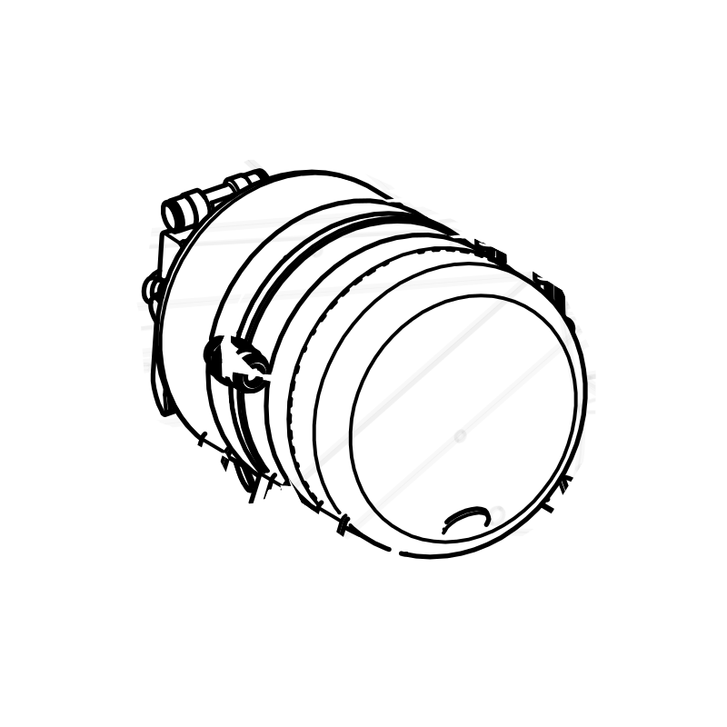 AF0045 - FIA Gas Fire Extinguisher (Bottle Only)