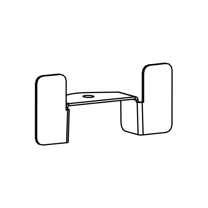 AM0026 - Mirror Lens Brackets
