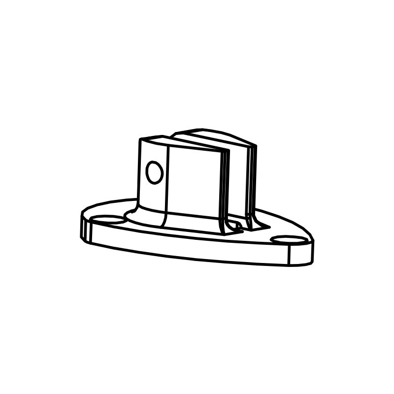 AM0036 - Mirror Base RH