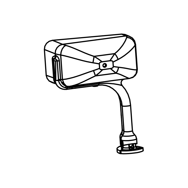 AM0060 - Wing Mirror Assy RH