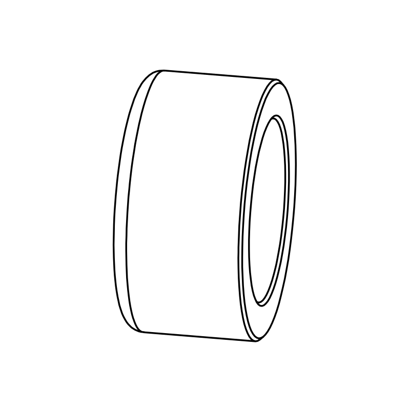 BC0134 - AP Brake Caliper Trailing Piston Ø41.3mm