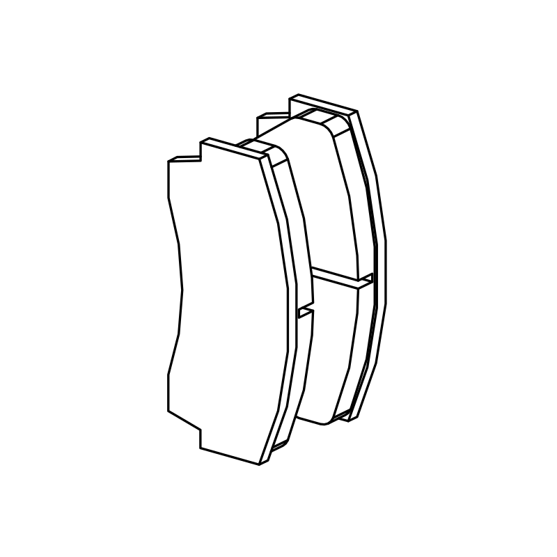 BD0011 - Brake Pad Set PFC 01 Compound