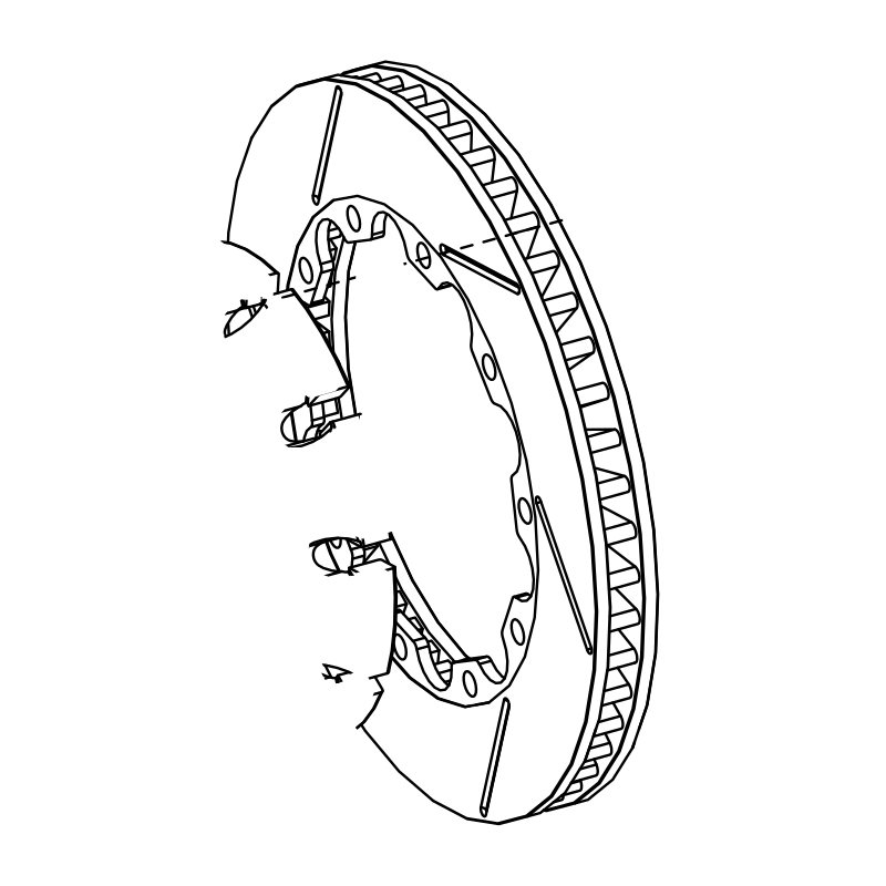 BD0062/BD0063 - Brake Rotor LH/RH Floating