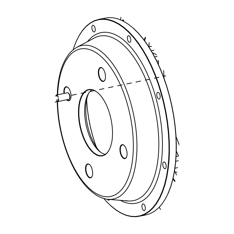 BD0146 - SR3 AP 280 Brake Disc Bell
