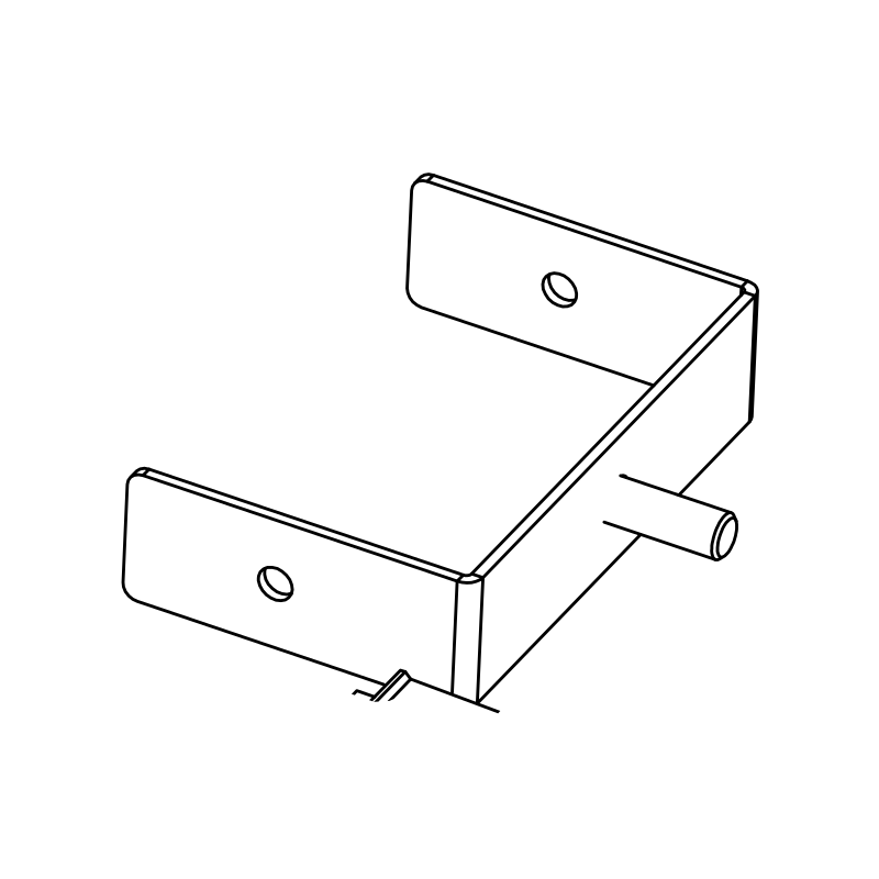 BE0035 - Front Brake Duct Bracket