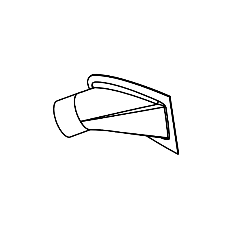RAD-BE0066/G3 - Rear Brake Intake, Inner LH, Radical