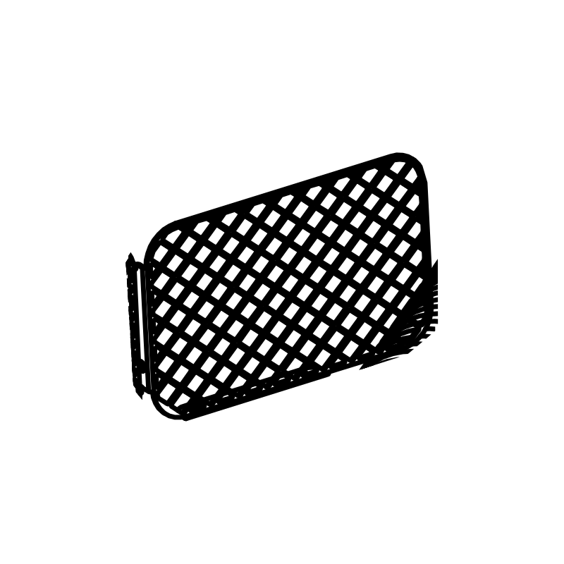 BE0096 - Front Brake Duct Grill LH