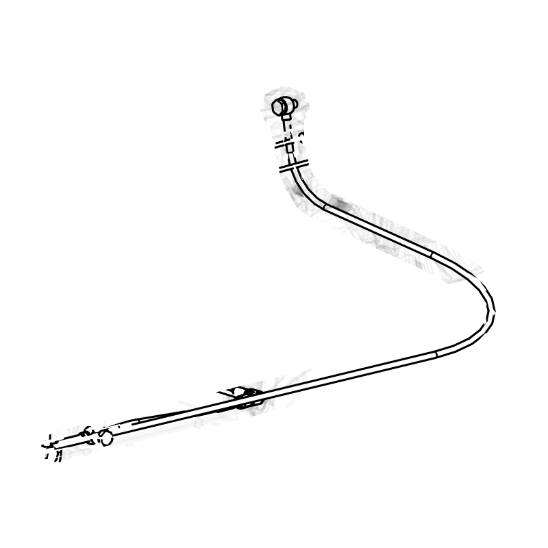 BL0211 - FL Brake Line CHD