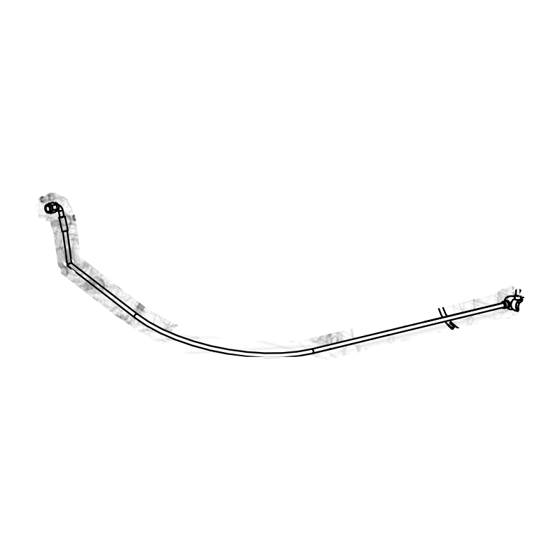 BL0212 - FR Brake Line CHD