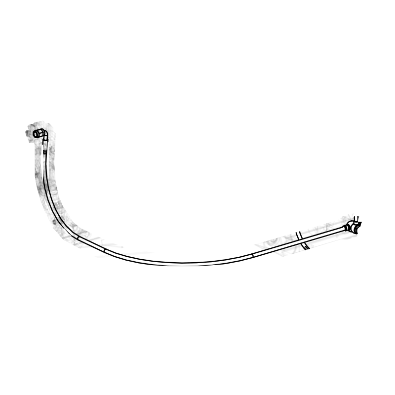 BL0214 - FR Brake Line RHD