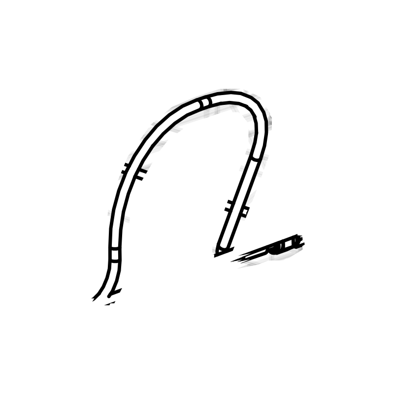 BL0224 - Rear Hardline to Master Cylinder CHD