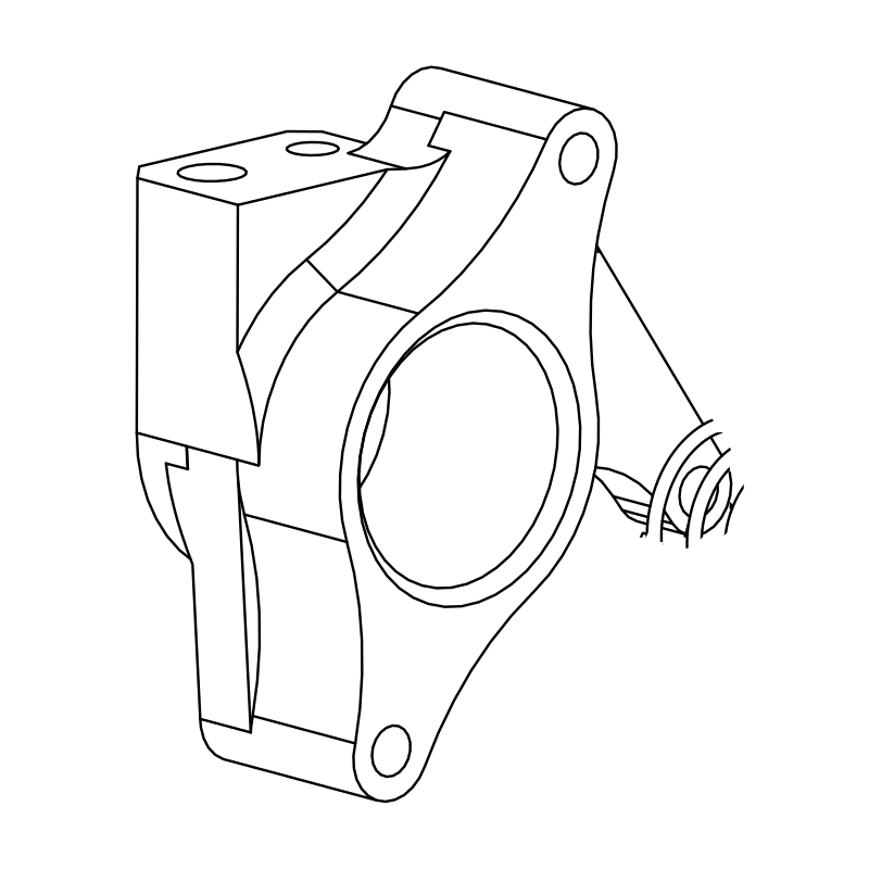 BM0008 - Clutch Slave Cyl Housing