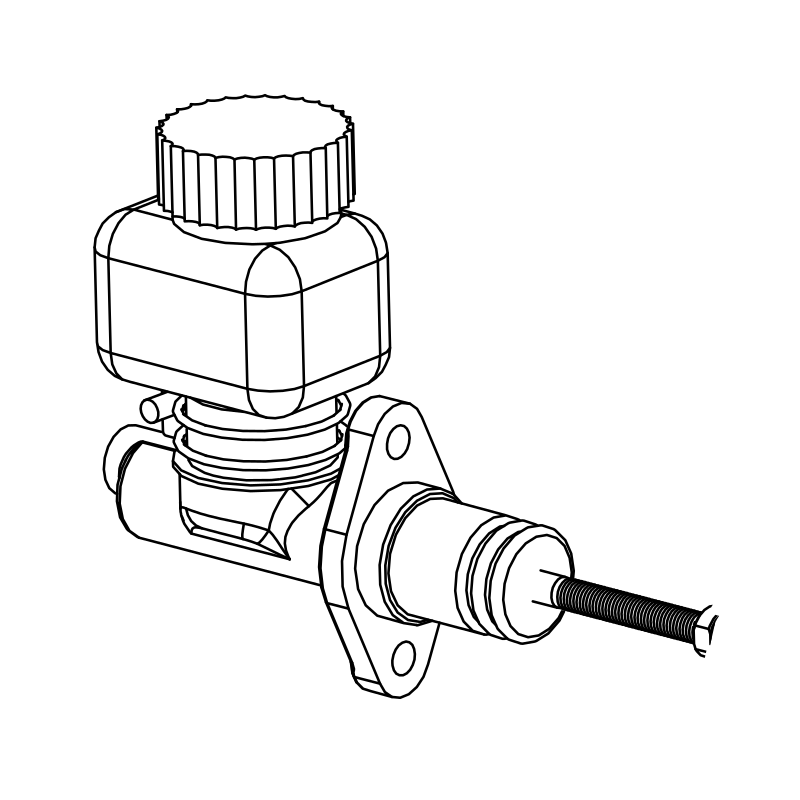 BM0091 - Master Cylinder Assy 5/8"