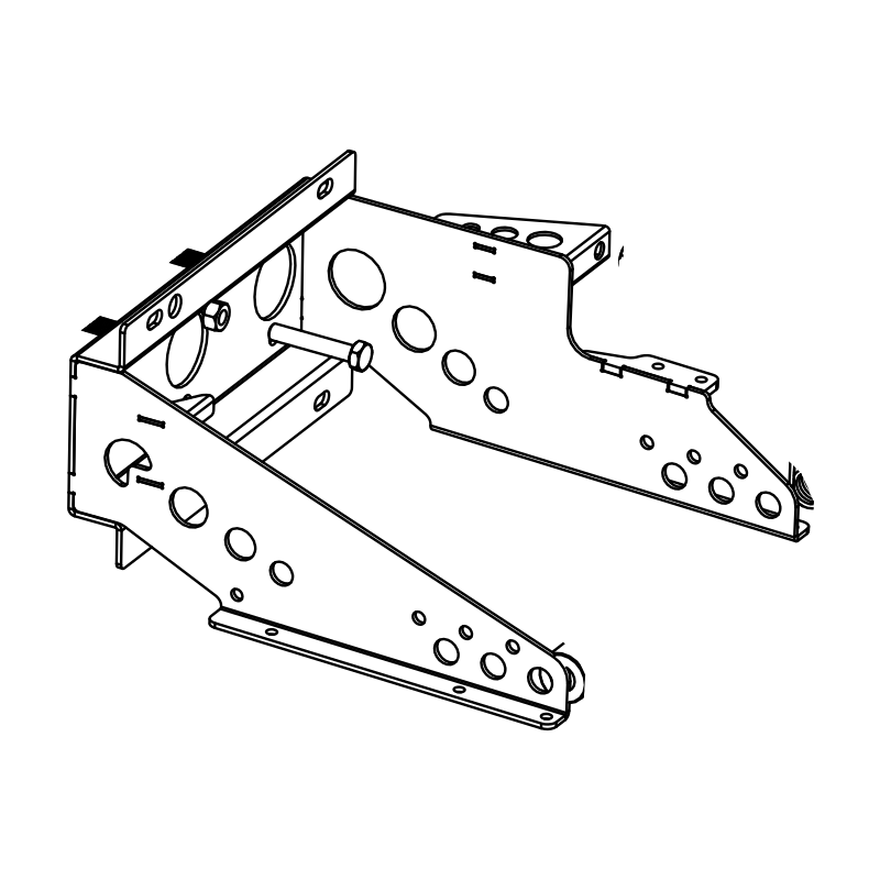 BP0134 - Stronger Throttle Extended Pedal Box Welded Assembly