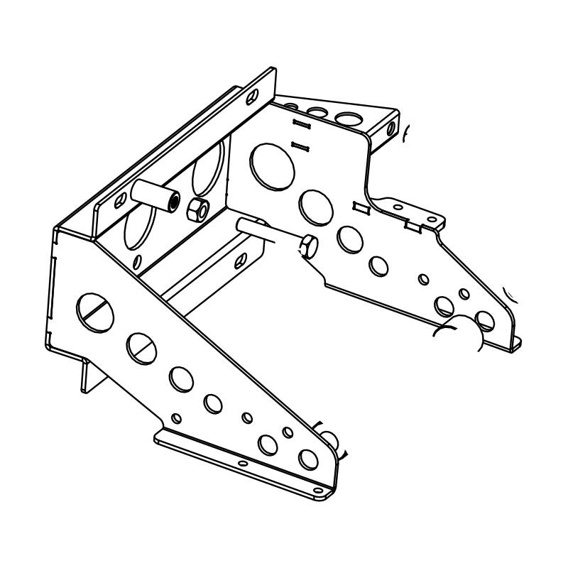 BP0135 - Stronger Throttle Pedal Box Welded Assembly