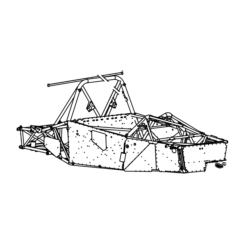 CH0156 - SR3 RSX Complete Chassis LHD