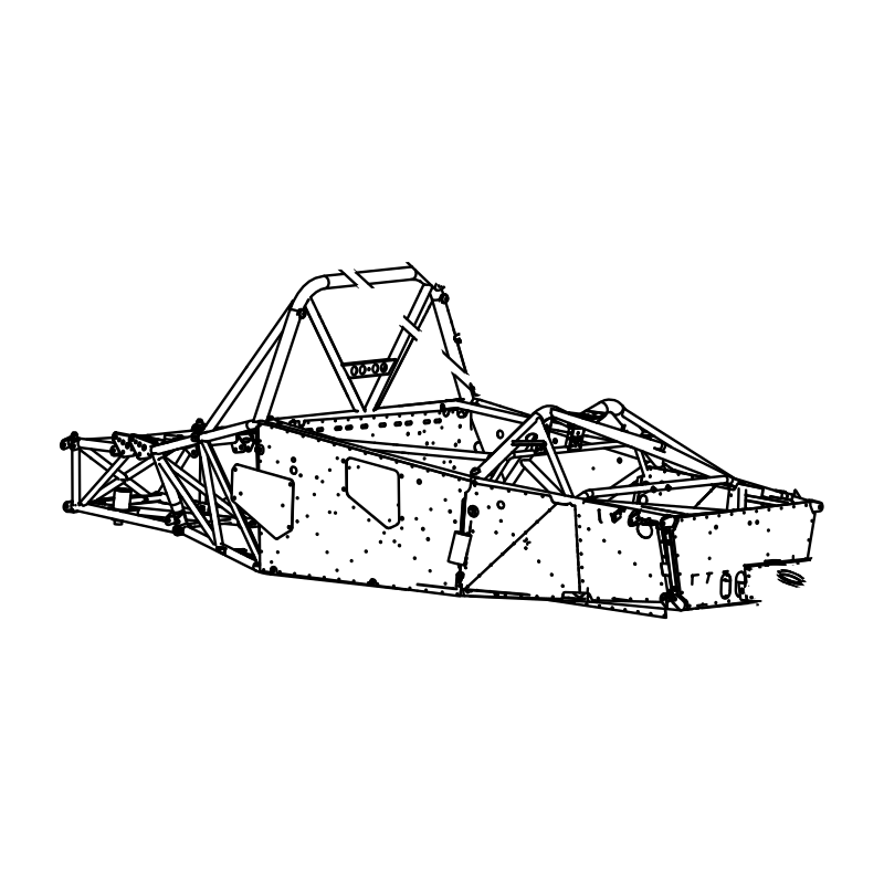 CH0163 - SR3 RSX Complete Chassis CHD