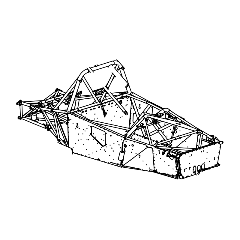 CH0236 - Chassis SR3XXR Complete CHD
